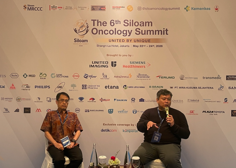 dr. Aisyi menjadi pembicara di The 6th Siloam Oncology Summit 2026 tentang kanker anak